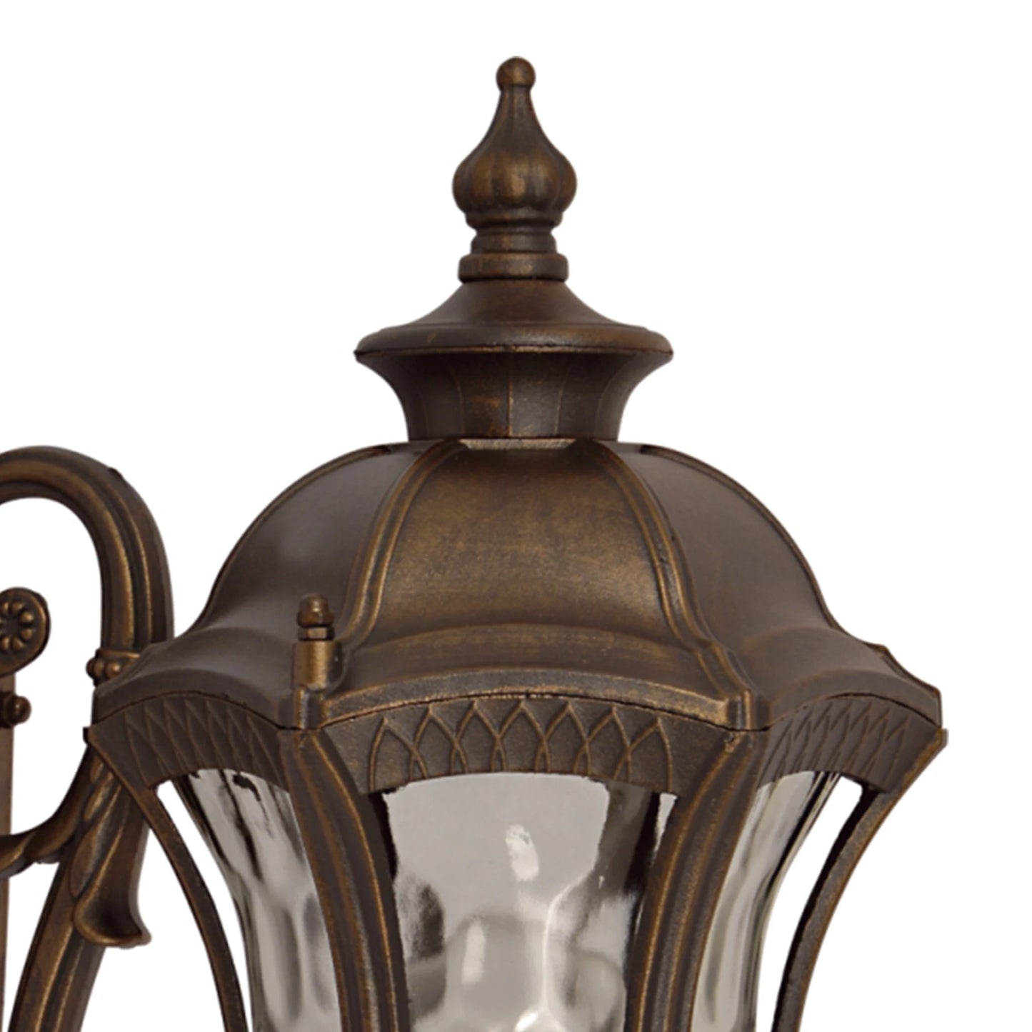 Aplica exterior Baltimore, 1 x E27, maro, vintage