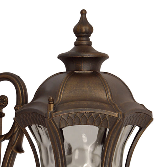 Aplica exterior Baltimore, 1 x E27, maro, vintage