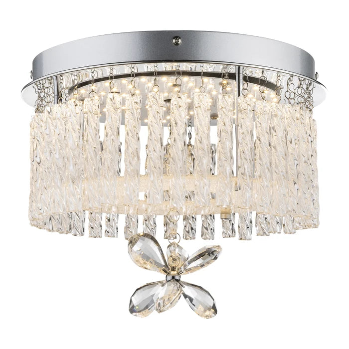 Plafoniera LED Mathilda, 12 W, cristale K9, clasic