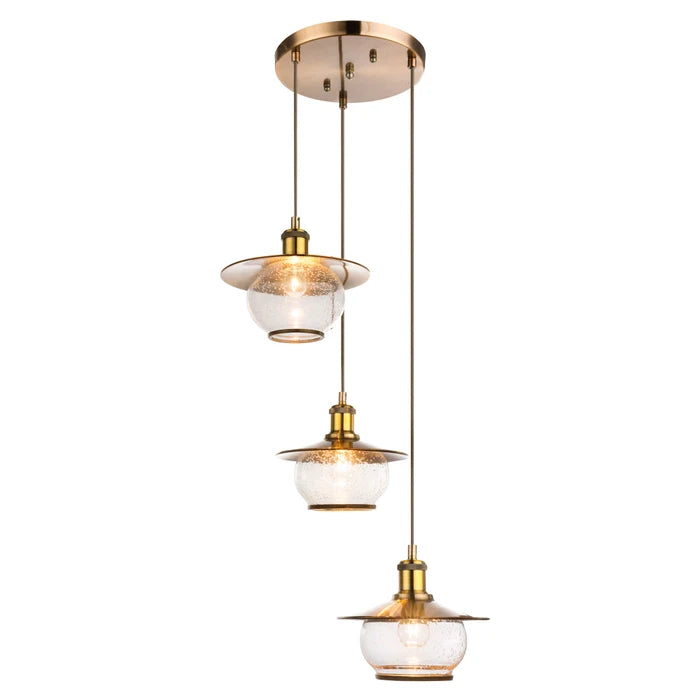 Pendul Frei 3H, 3 x E27, bronz, modern