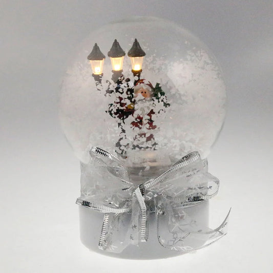 Decoratiune glob LED Hoff, functie muzicala, alimentare baterii