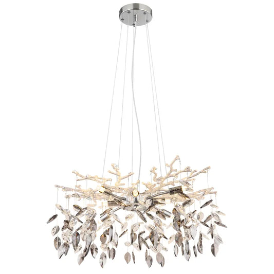 Pendul Danna, 8 x G9, crom, clasic