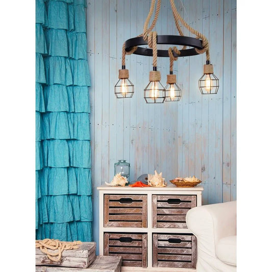 Lustra Alegra, 4 x E27, natural