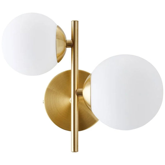 Aplica Callas, 2 x G9, 28 W, auriu