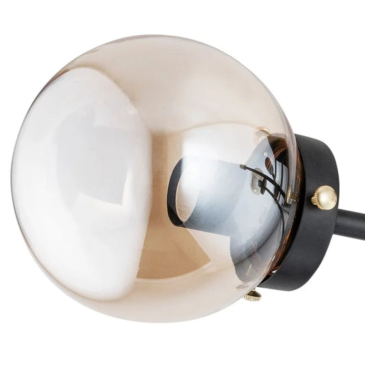 Lustra Transfer, 4 x E14, 40 W, negru