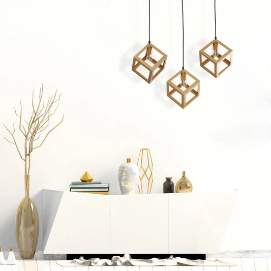 Pendul Sweeden, 3 x E27, 60 W, auriu