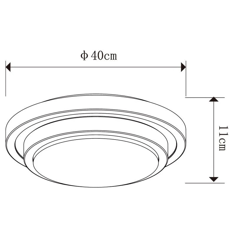 Plafoniera LED Diamond, 2600 lm, dimabil, CCT, cu telecomanda, D40 cm, dublu