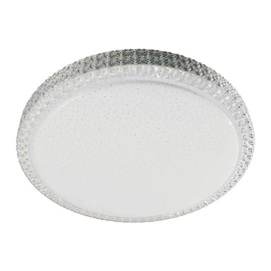 Plafoniera LED Diamond, D 40 cm, 15 W, 2600 lumeni, dimabil, CCT, cu telecomanda