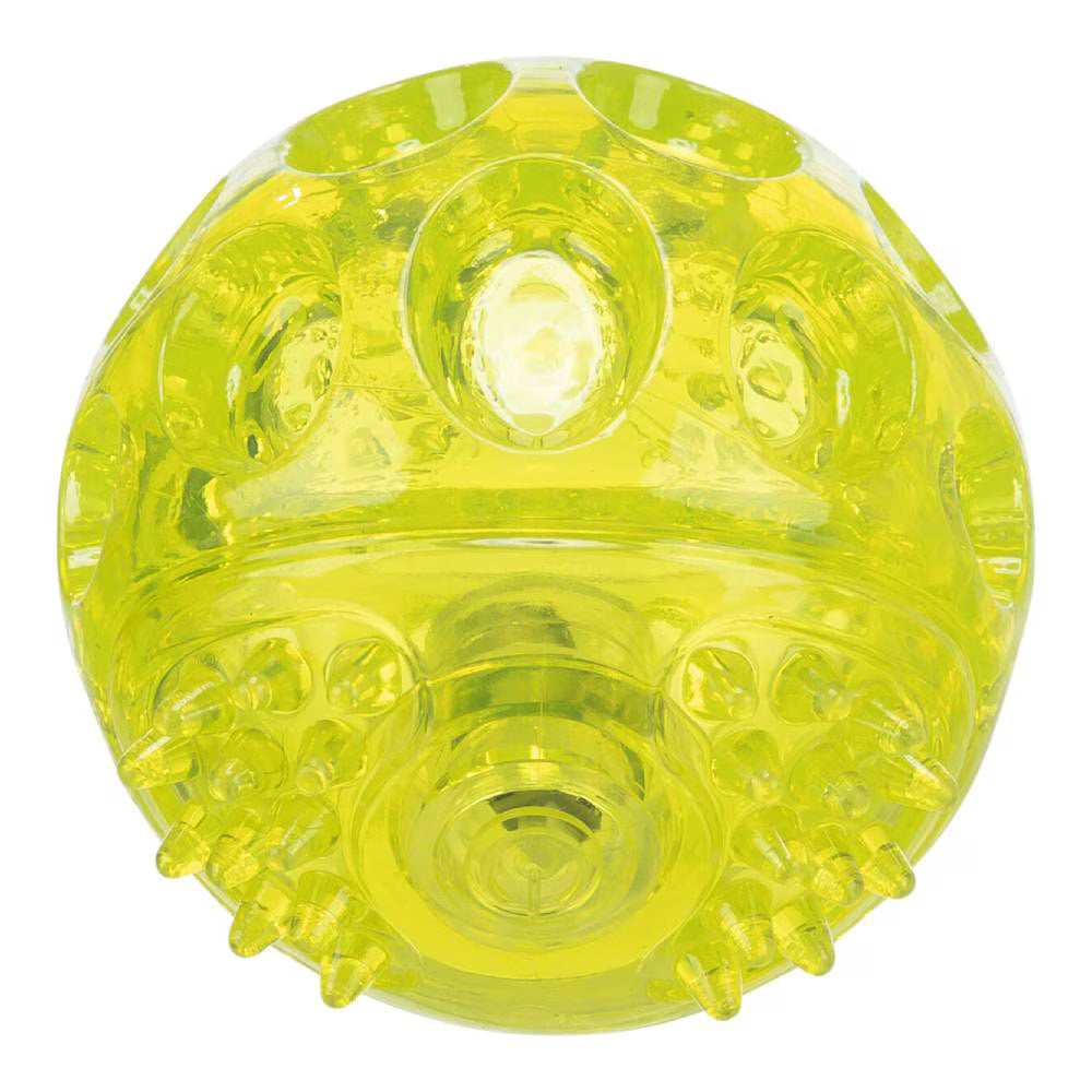 Jucarie Pentru Caini, Trixie Minge Luminoasa, 7.5 cm, Lime