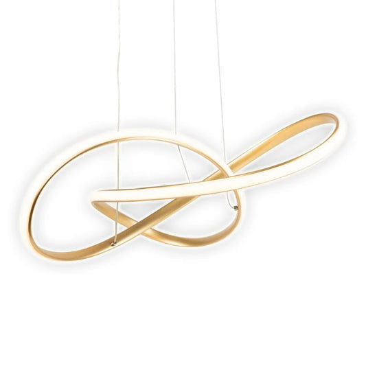 Pendul LED Libra, 40 W, CCT, auriu