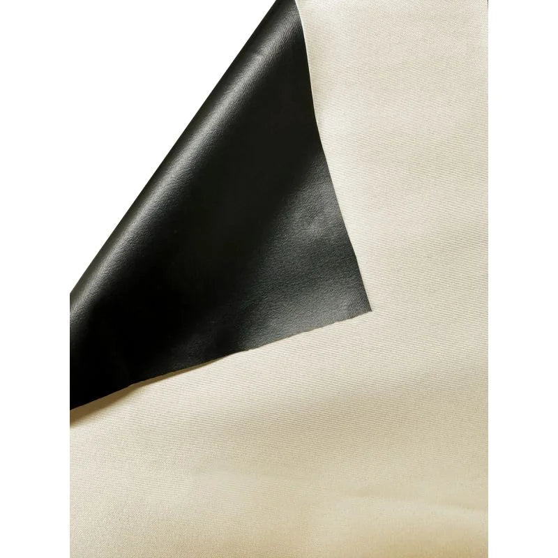 Draperie opaca Luce, 210 x 280 cm, cu rejansa si bride ascunse, uni, crem