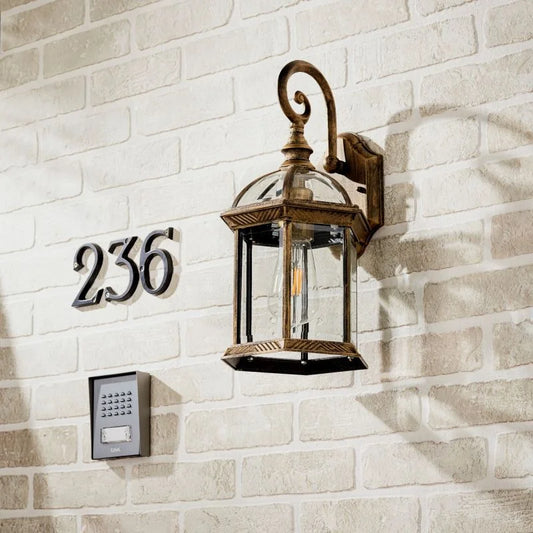 Aplica exterior Noelia, 1 x E27, 60 W, orientare in jos