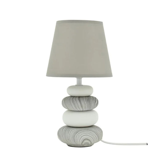 Veioza Navala, 1 x E14, H 31 cm, gri