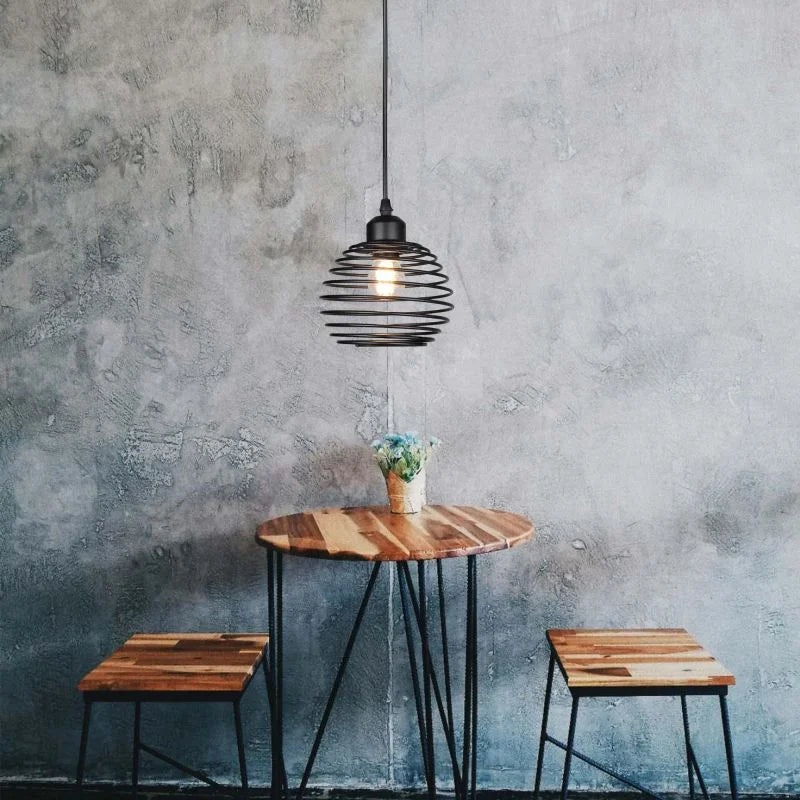 Pendul Great, 1 x E27, negru, metal