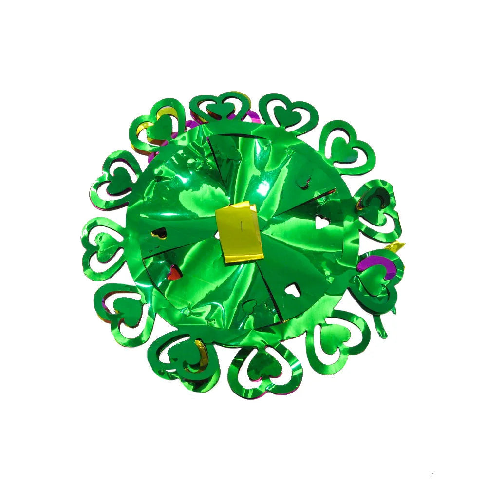 Beteala brad Craciun, multicolor, D 25 cm, 2.4 m