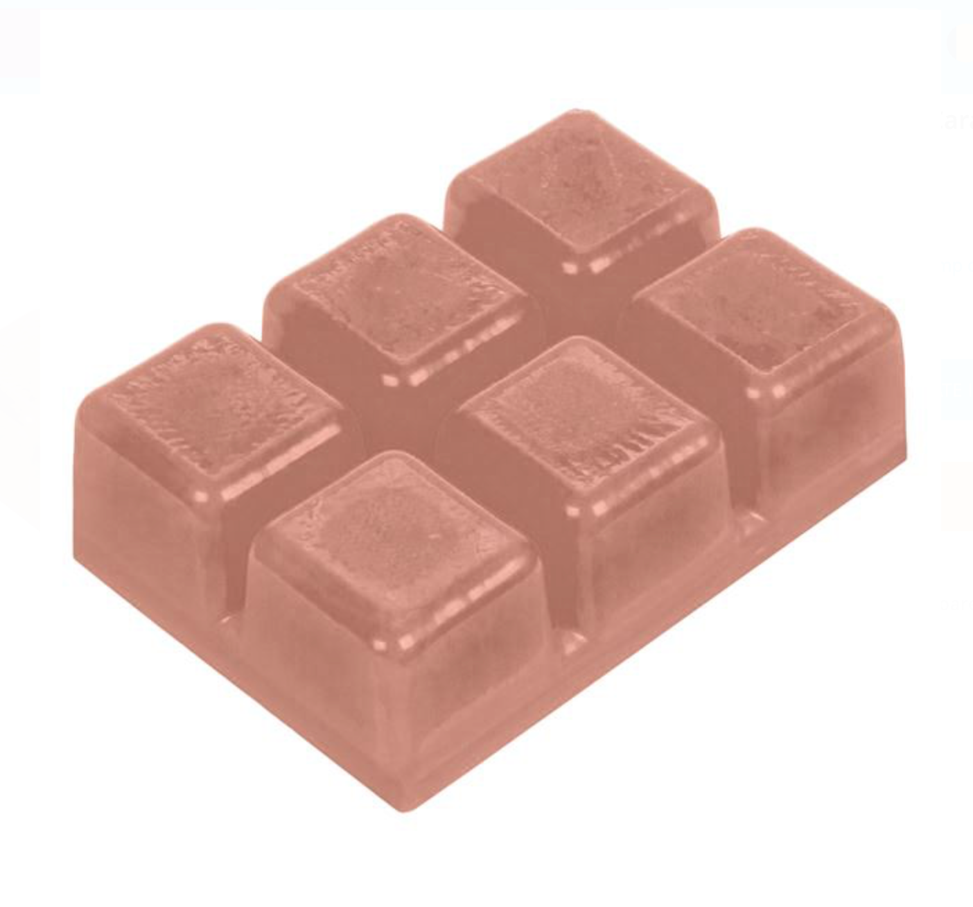 Wax Melts Caramel Coffee Cuburi Maro - 6buc