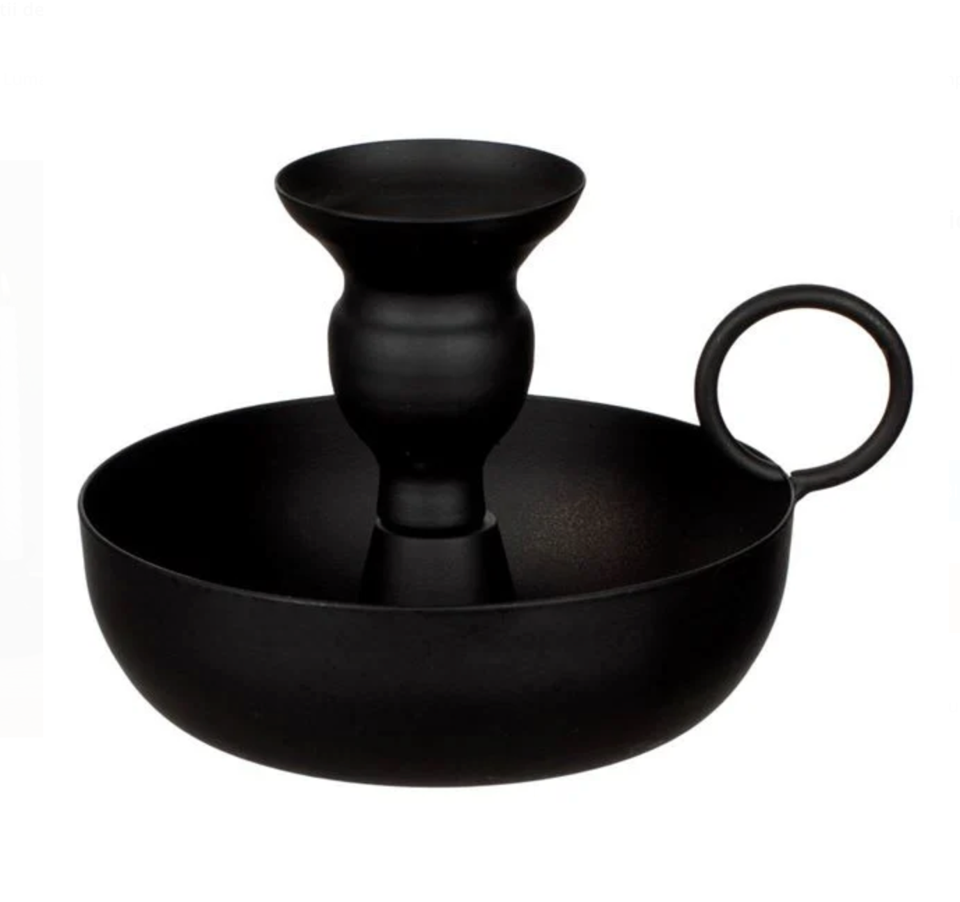 Sfesnic Decorativ lampa Metalic Negru cu Maner Ø10x10cm