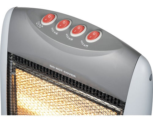Încălzitor cu infraroșu Eurom Safe T Shine Compact 1200 W, 3 trepte de putere, oscilant, protecție supraîncălzire