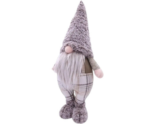 Decorațiune Gnom Lafiora H 71 cm gri
