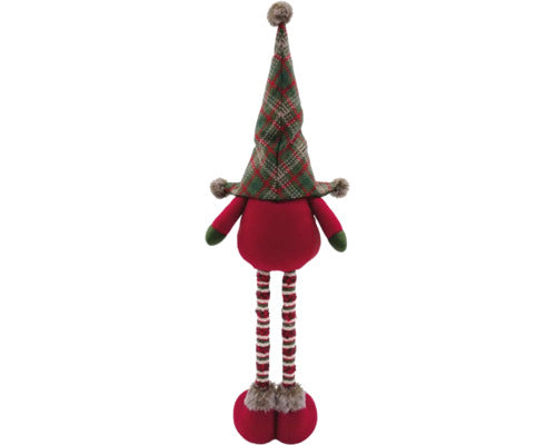 Decorațiune Gnom Lafiora H 61 cm roșu