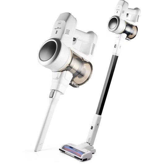 Aspirator vertical MYRIA MY4541, 0.6l, 25.9V, autonomie max 40 min, alb-argintiu