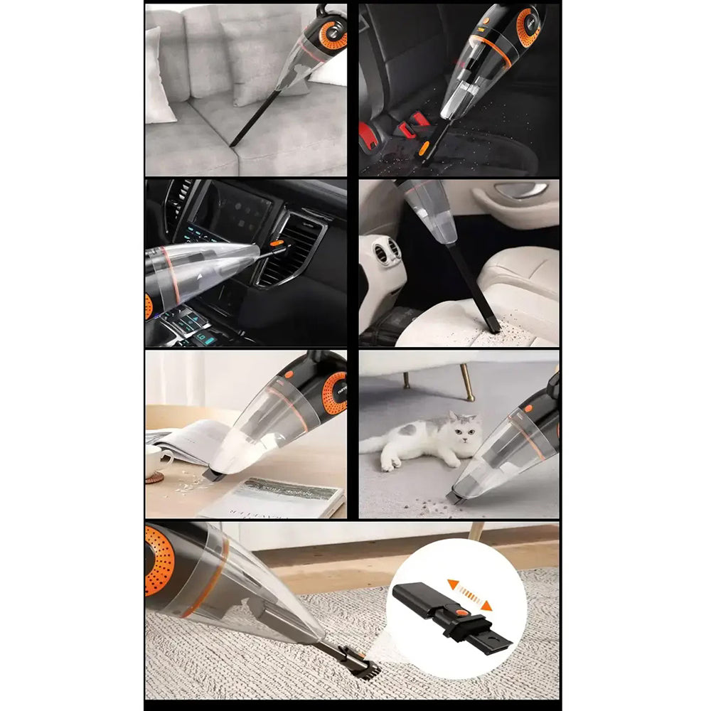 Aspirator auto UTRAI 58130R, 16V, 120W, portocaliu-negru