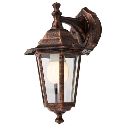 Aplica exterior London, 1 x E27, cupru, clasic