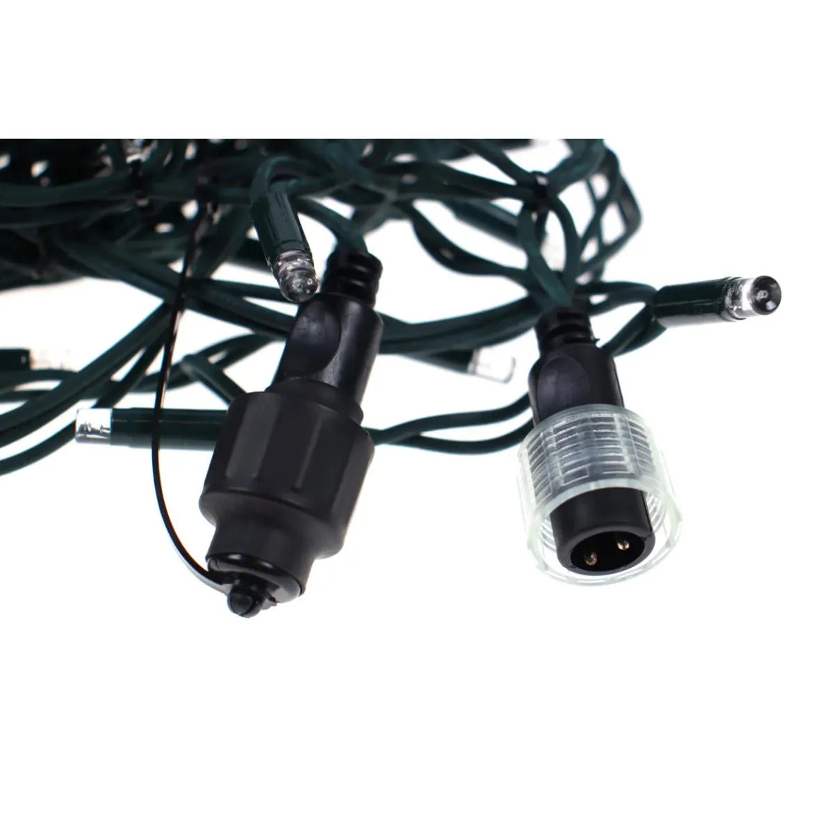 Instalatie Turturi Craciun, Hoff Net, 108 + 12 LED-uri, lumina albastra + flash, 4.5 x 0.5 m, interior / exterior