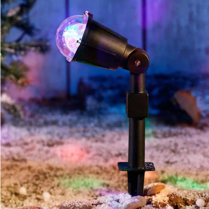 Proiector LED Craciun, interior + exterior, Hoff, lumina RGB