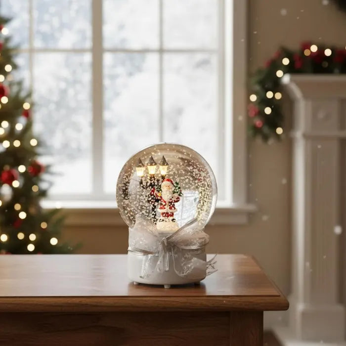 Decoratiune glob LED Hoff, functie muzicala, alimentare baterii