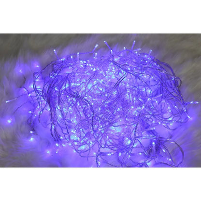 Instalatie Turturi Craciun Hoff, 480 LED-uri, lumina albastra, 11,2 x 0,5 m, interior / exterior