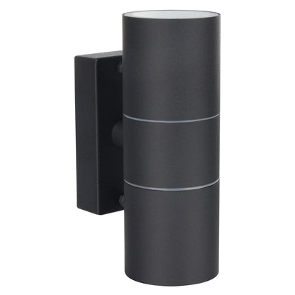 Aplica exterior Spot 2, 2 x GU10, negru, modern