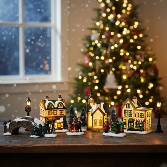 Decoratiune mini sat Hoff