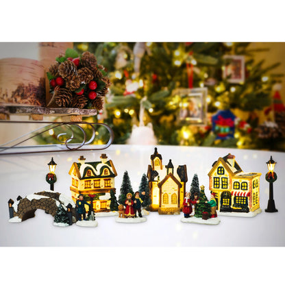 Decoratiune mini sat Hoff