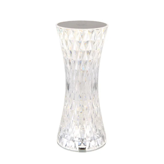 Veioza LED RGB Gixi, 1.5 W, functie touch, culori RGB comutabile, alb, modern