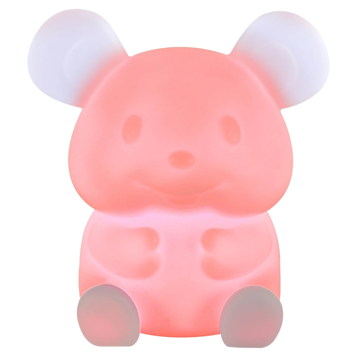 Veioza LED RGB Hoff Soricel, 7 moduri de iluminare, alb, modern