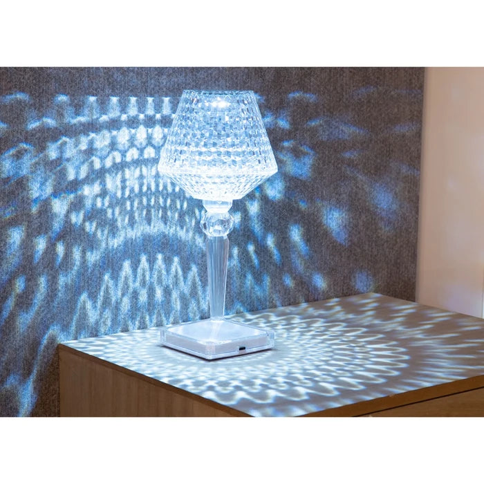 Veioza LED Gixi 2, 1.5 W, 50 lm, lumina calda / neutra / rece, alb, modern