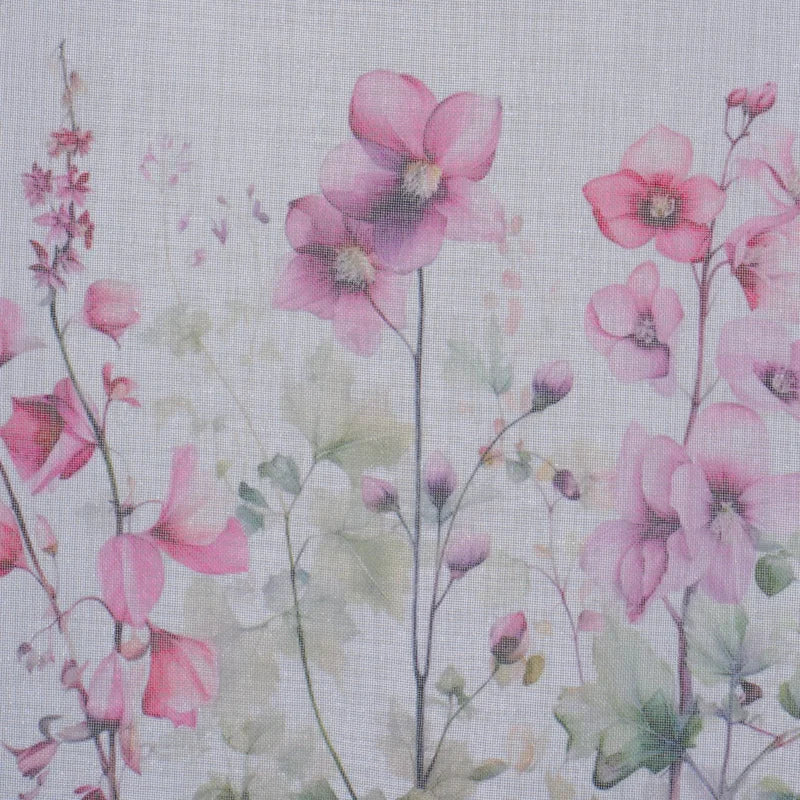 Perdea bucatarie 60 x 140 cm, Tola, alb