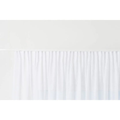 Perdea 400 x 245 cm Jenny, model uni, cu rejansa si bride, alb
