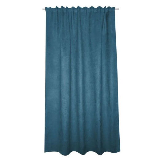 Draperie 200 x 280 cm Inspire Manchester, cu rejansa si bride, turcoaz