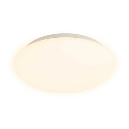 Plafoniera LED, exterior, 10W, 1100 lm, lumina neutra, 4000K, IP44, alb