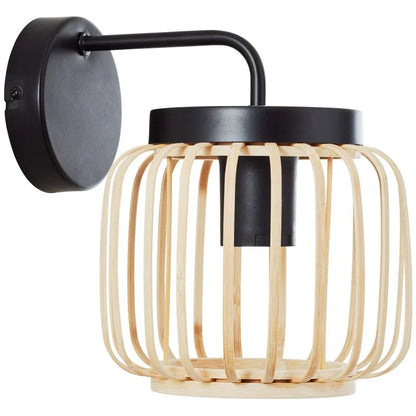 Aplica Inspire Pecan, 1 x E27, 50W, bej bambus