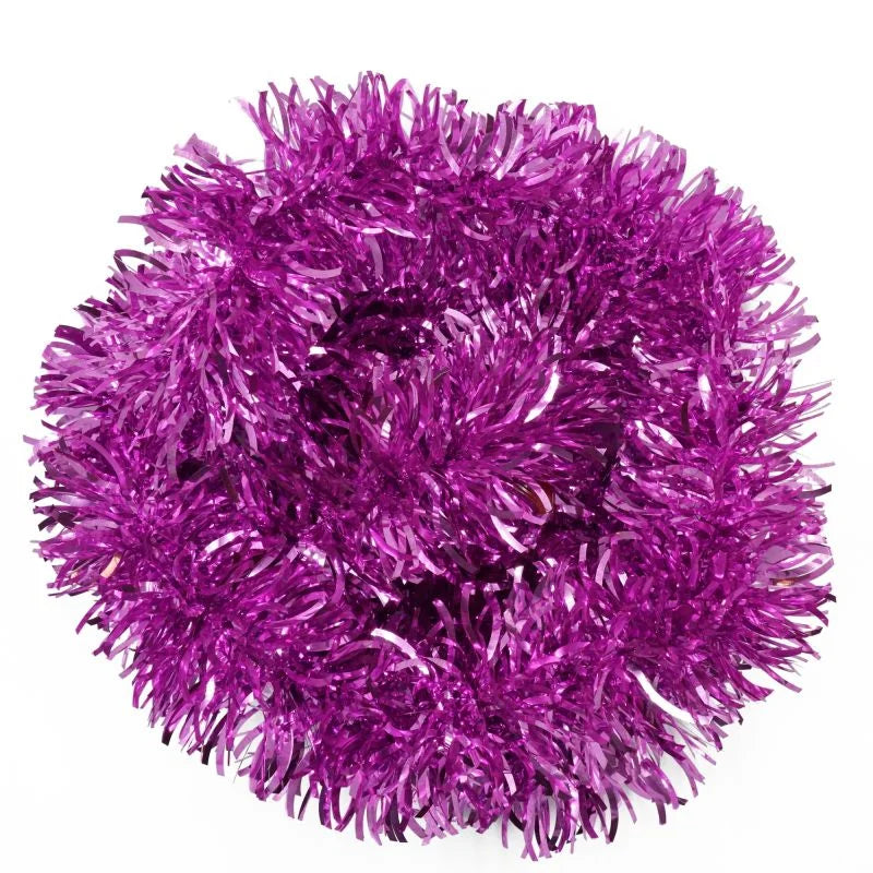 Beteala brad ondulata, PVC, Ø 10 cm, lungime 2 m, roz