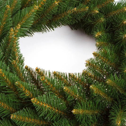 Coronita de Craciun, din brad artificial, Ø 40 cm, verde