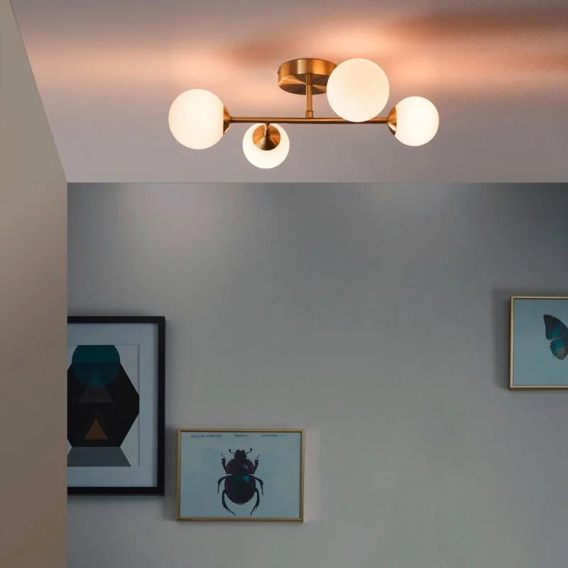 Lustra Callas, 4 x G9, 28 W, auriu