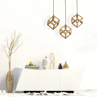 Pendul Sweeden, 3 x E27, 60 W, auriu