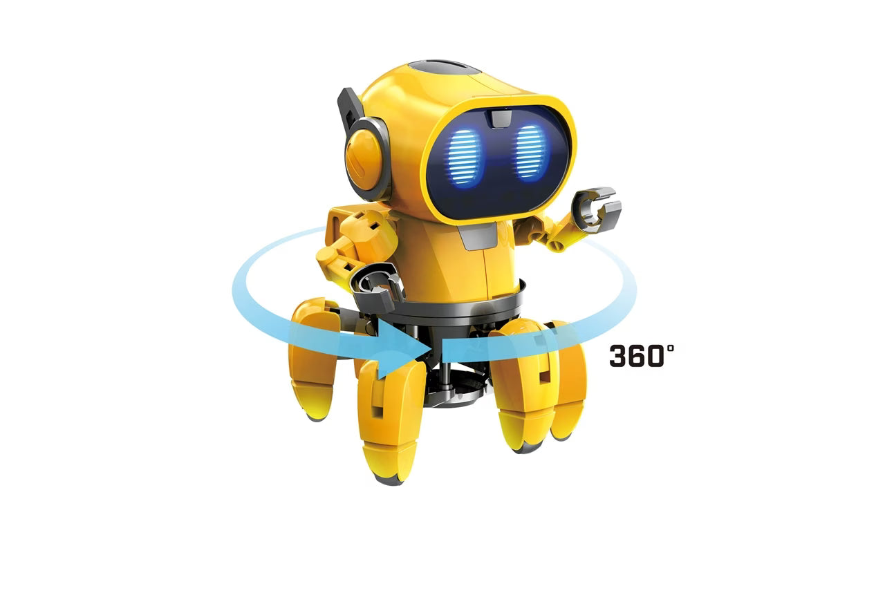 Robotelul Tibo - Set robot cu senzori si 6 picioare