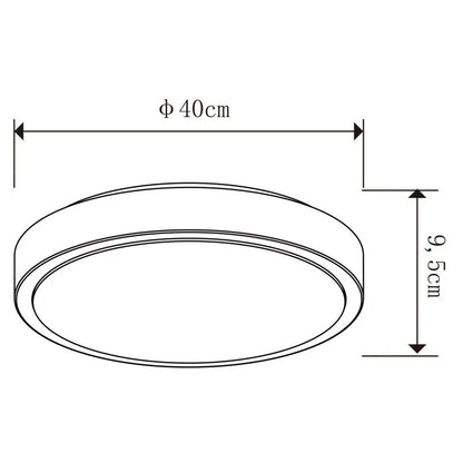 Plafoniera LED Diamond, D 40 cm, 15 W, 2600 lumeni, dimabil, CCT, cu telecomanda