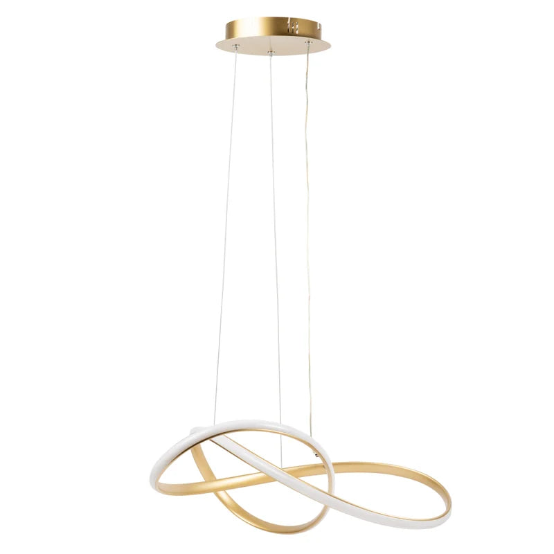 Pendul LED Libra, 40 W, CCT, auriu