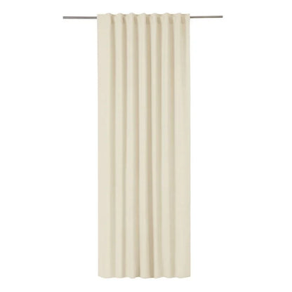 Draperie opaca Luce, 210 x 280 cm, cu rejansa si bride ascunse, uni, crem
